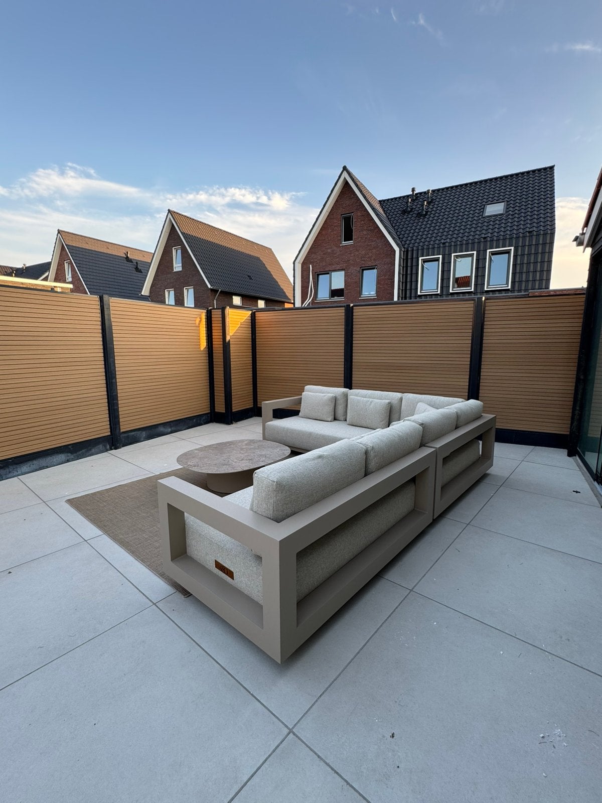 Metropolitan loungeset hoekbank 4 Seasons outdoor 4SO, Tuin en Terras, Ophalen of Verzenden, Nieuw, Aluminium