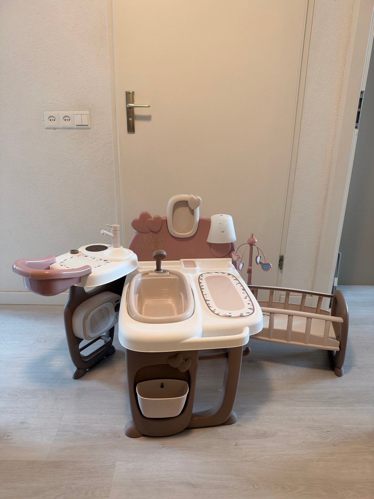 Smoby Baby Nurse speelset met badje en wieg, Ophalen, Gebruikt, Overige typen