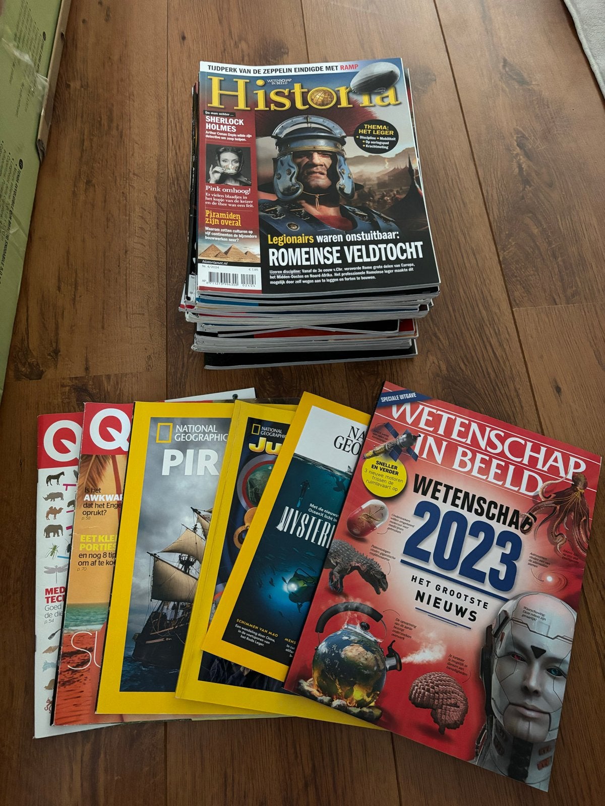 Historia tijdschrift, Ophalen, Gelezen, Wetenschap en Natuur