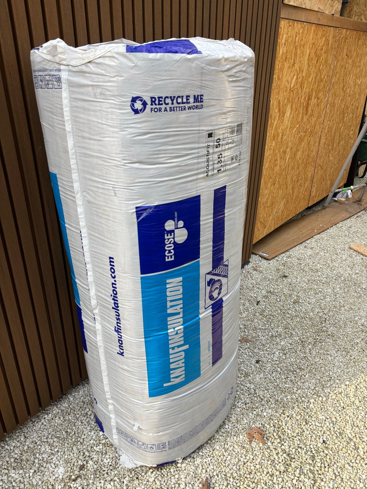Knauf Acoustifit 50 Glaswol Isolatie - Nieuw, 4 tot 8 cm, 10 tot 15 m², Nieuw, Ophalen of Verzenden