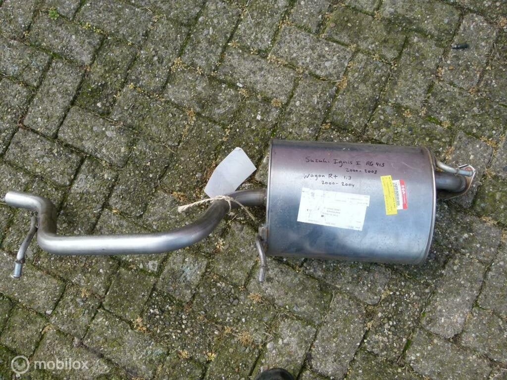 Orig. Uitlaat einddemper Suzuki Wagon R+ Ignis I 14300-83E00, Suzuki, Nieuw, Ophalen of Verzenden