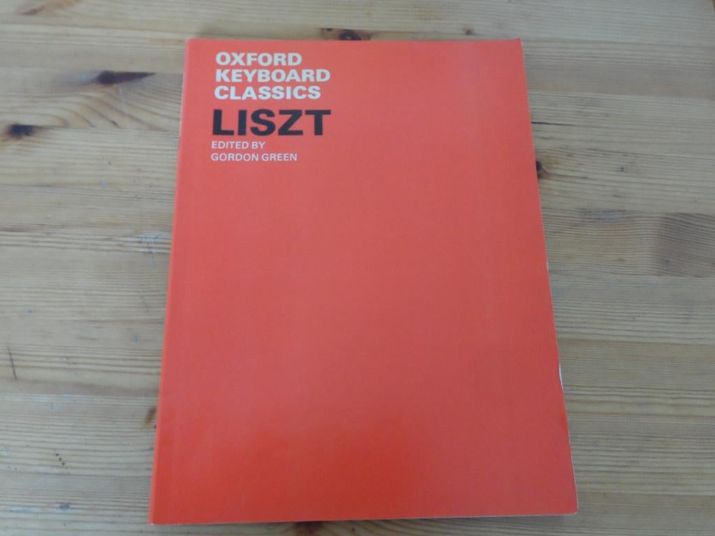Liszt - oxford keyboard classics - gordon green, Gebruikt, Klassiek, Ophalen of Verzenden, Keyboard