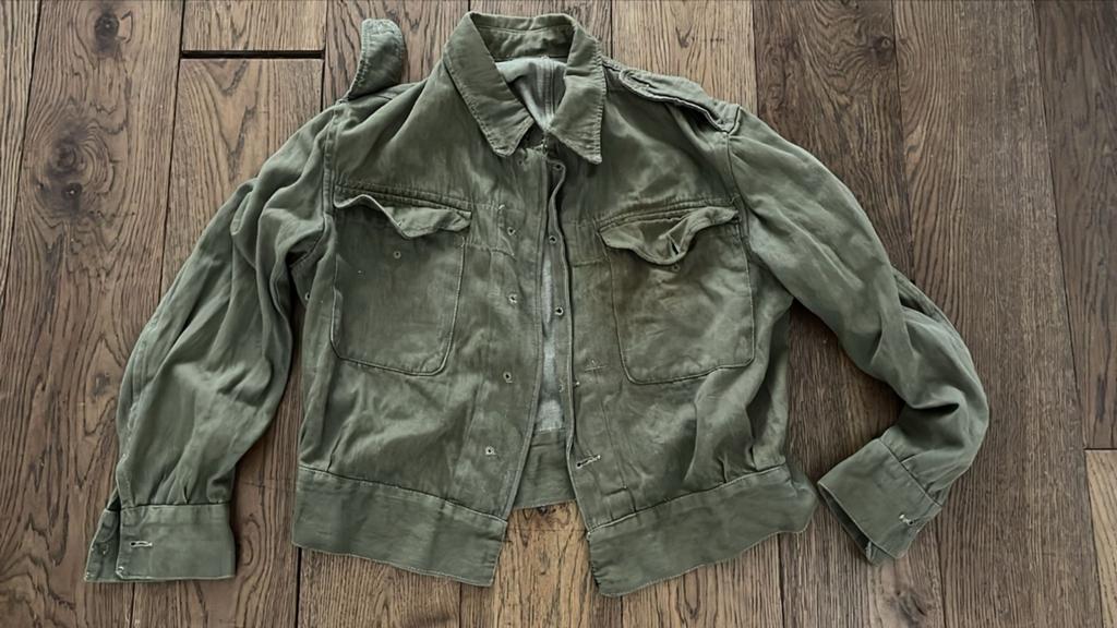 U-boot, kriegsmarine/Brits denim blouse, aangepast, Ophalen of Verzenden, Marine, Engeland, Kleding of Schoenen