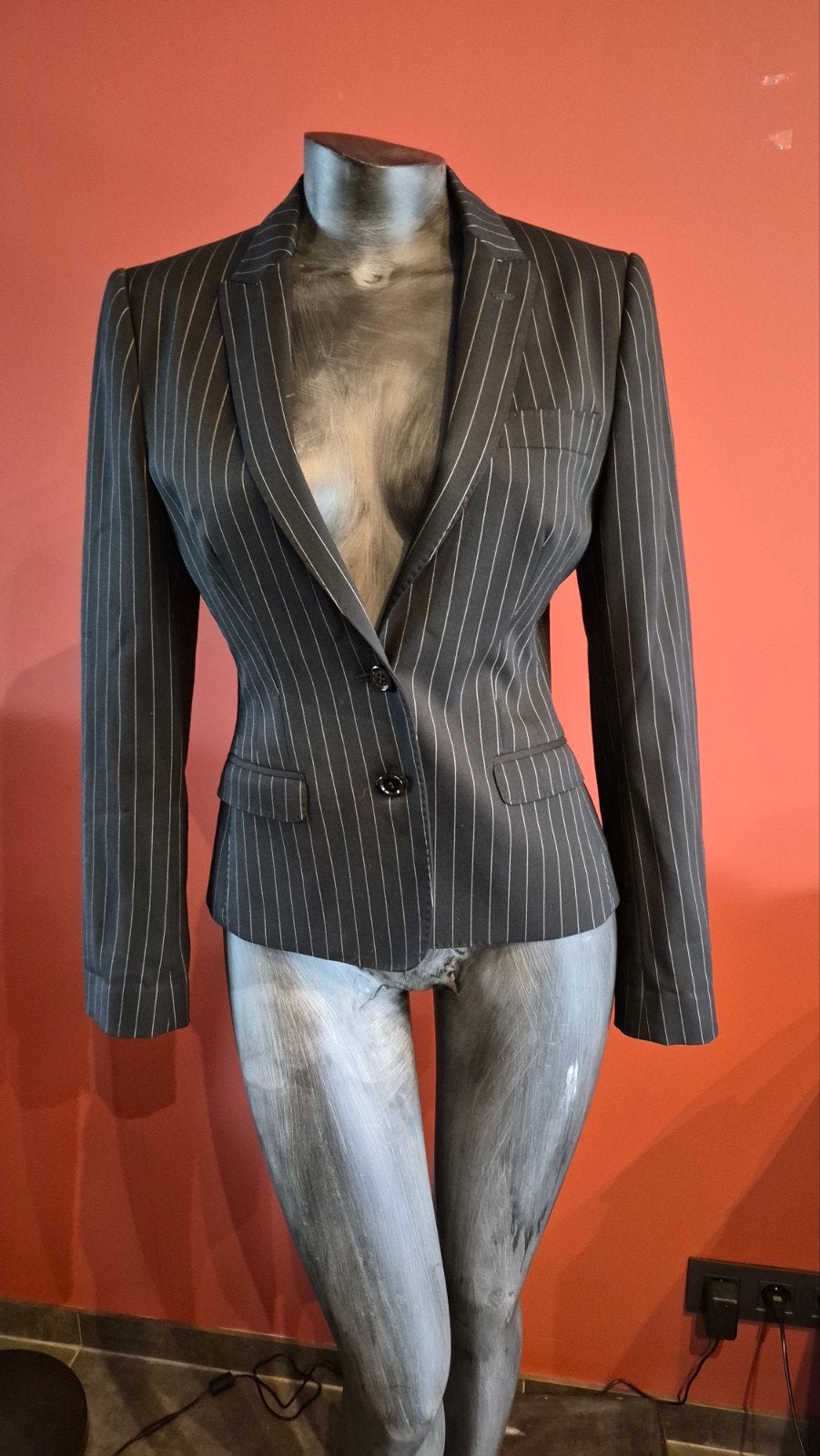 Vintage designer blazer Dolce & Gabbana 38, Dolce & Gabbana, Zwart, Maat 42/44 (L), Ophalen of Verzenden