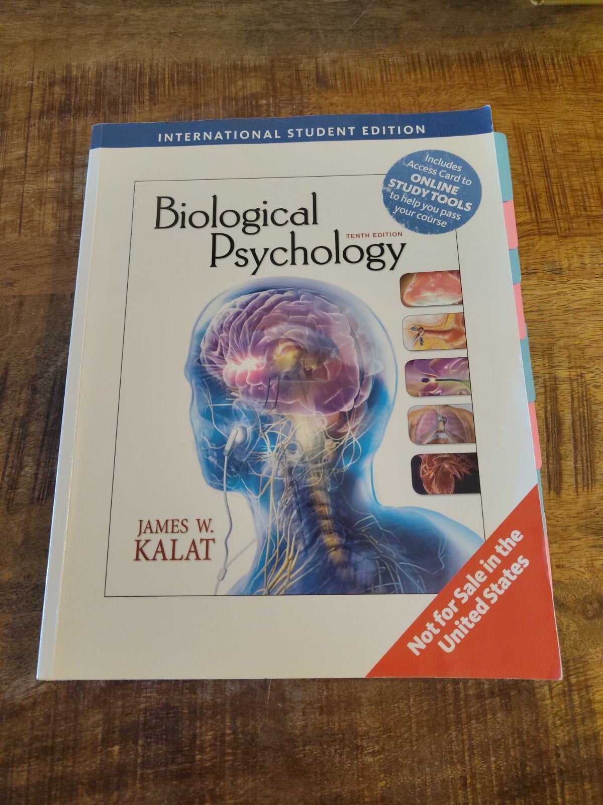 Biological Psychology - James W. Kalat (10e), Ophalen of Verzenden, Gamma, James W. Kalat, WO