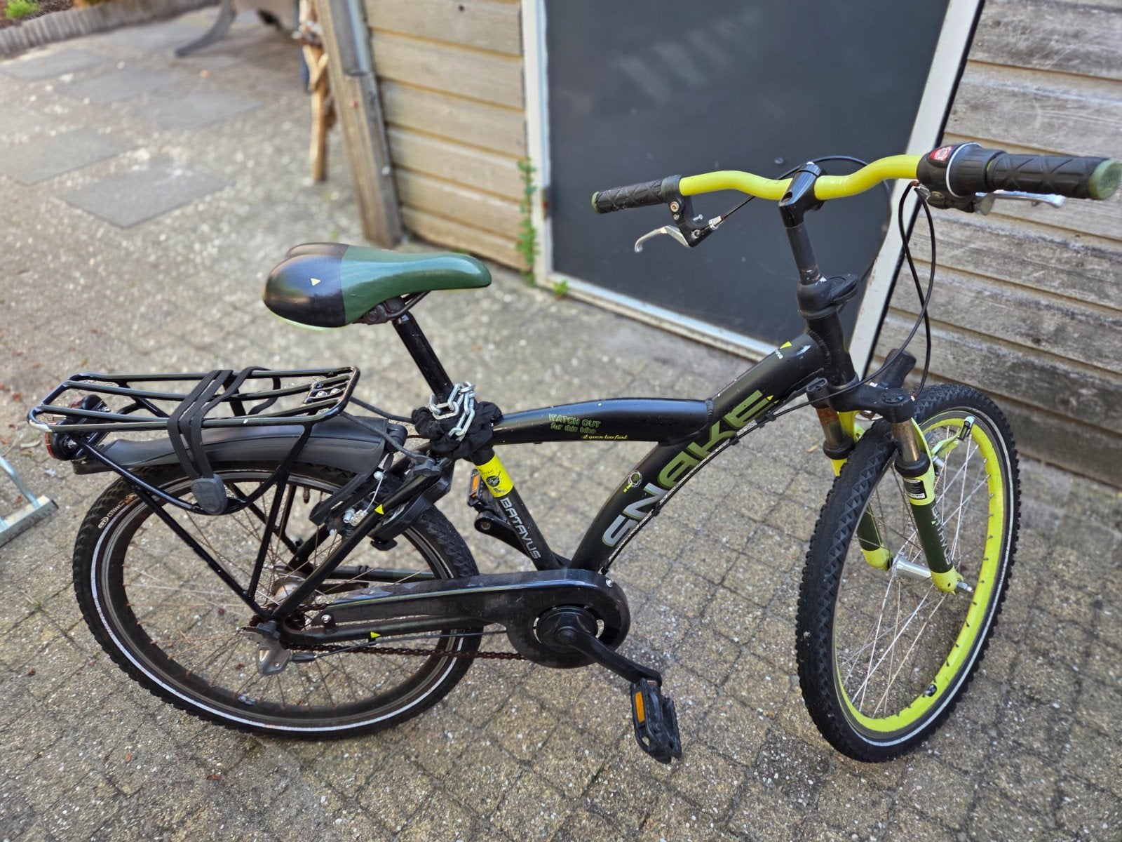Snake kinderfiets 24 inch, Fietsen en Brommers, Fietsen | Mountainbikes en ATB, Gebruikt, Hardtail, Ophalen, Overige merken