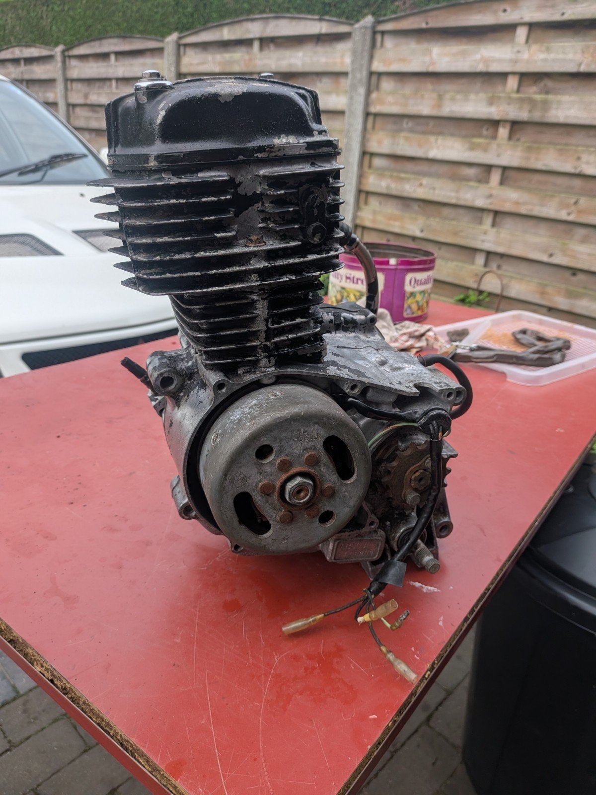 Honda cb 50 blok met vervroegd vliegwiel, Ophalen, Gebruikt, Blok, Overige merken