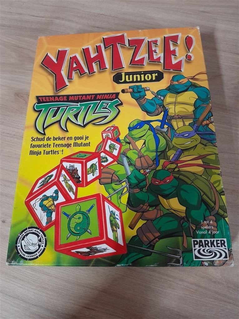 Yahtzee ninja turtles - s4738, Verzenden, Zo goed als nieuw