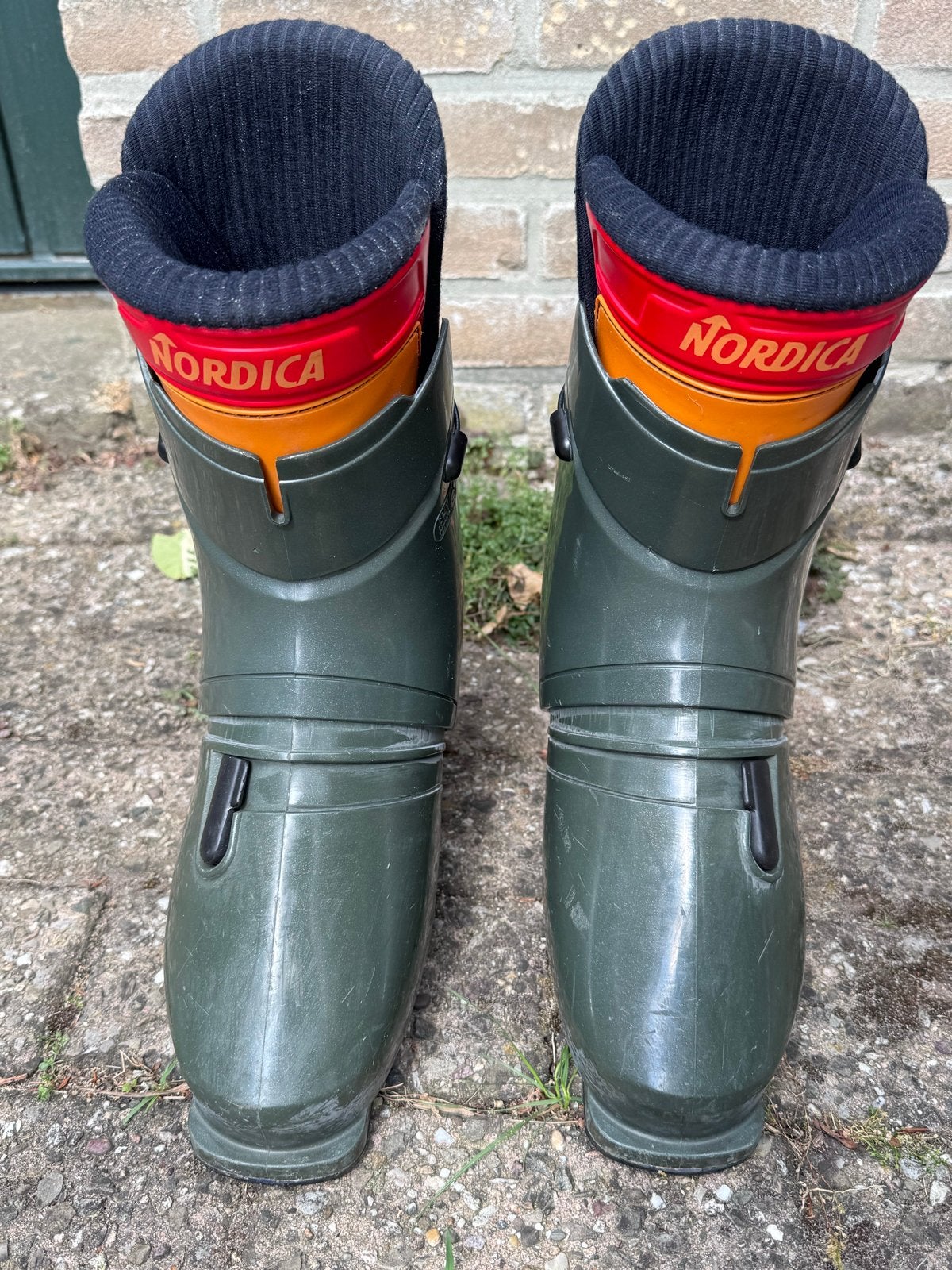 Nordica Rear Entry 717 skischoenen - Maat 310mm, Sport en Fitness, Skiën en Langlaufen, Ophalen, 160 tot 180 cm, Gebruikt, Schoenen