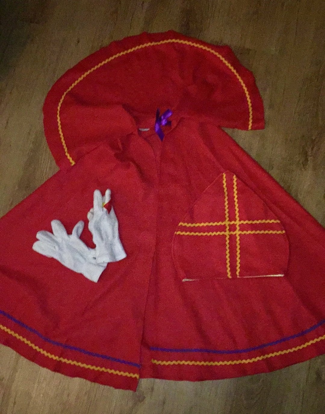 Fluwelen Sinterklaas pak, Ophalen of Verzenden, Zo goed als nieuw