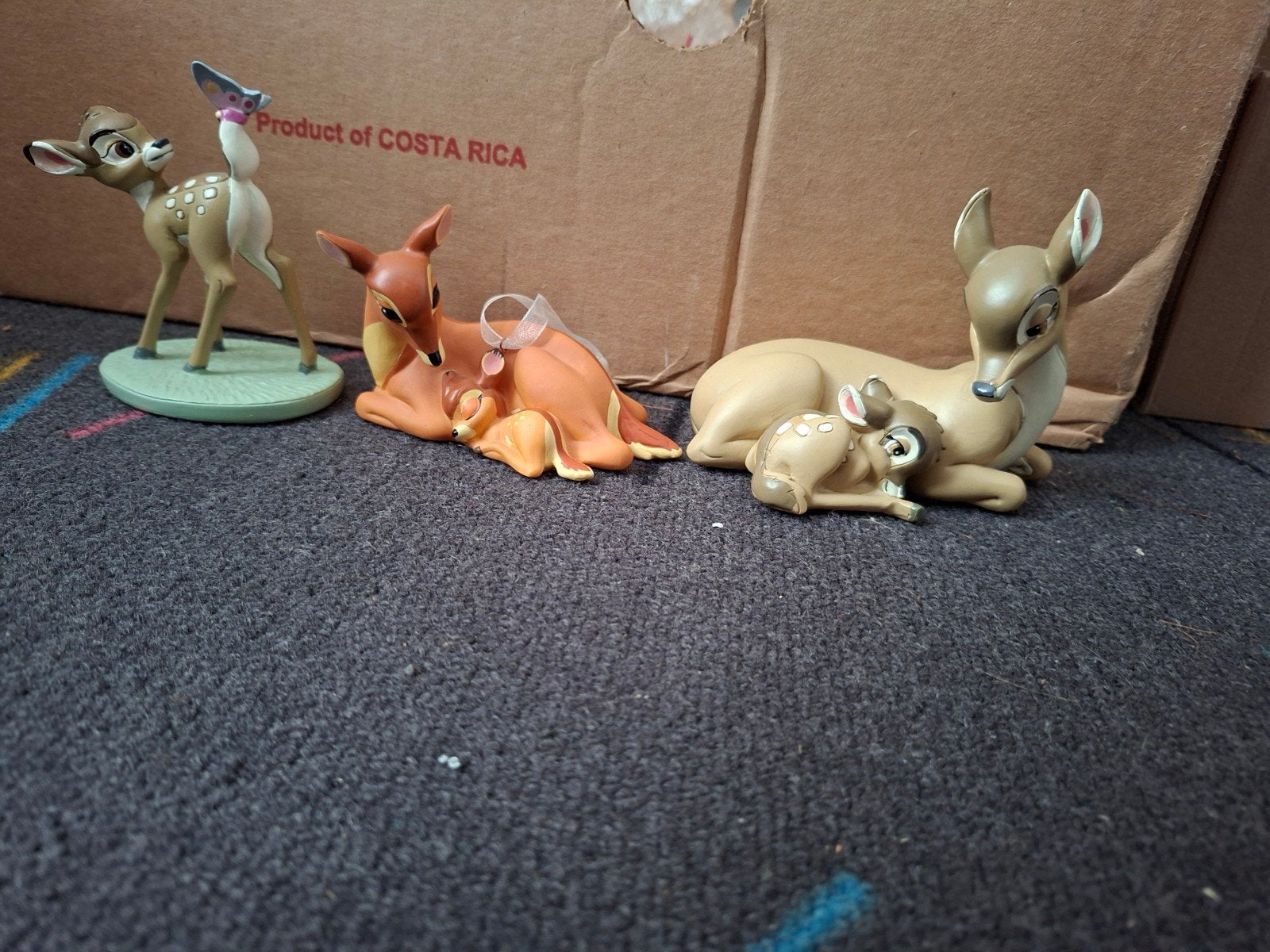 Disney Bambi beeldjes, Verzamelen, Ophalen of Verzenden, Zo goed als nieuw, Beeldje of Figuurtje