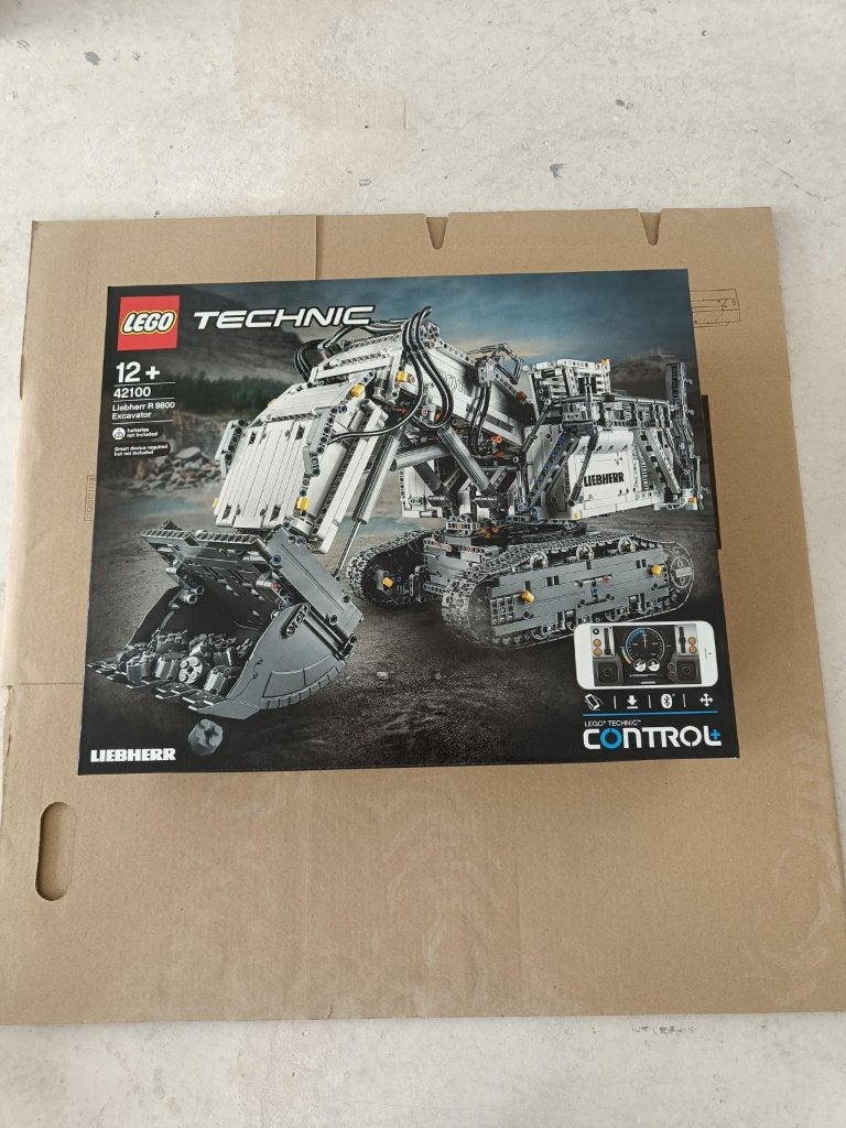Te koop: LEGO Technic 42100 Liebherr R 9800 Excavator., Nieuw, Ophalen of Verzenden, Technic, Complete set