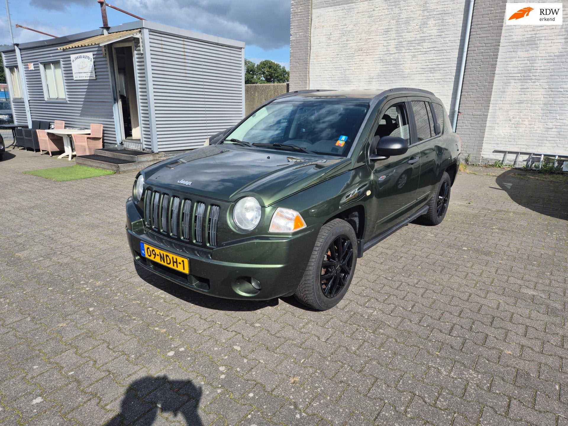 Jeep Compass Jeep Compass 2.4 Limited-4x4-AUTOMAAT, Auto's, Automaat, Dealer onderhouden, Stof, Gebruikt