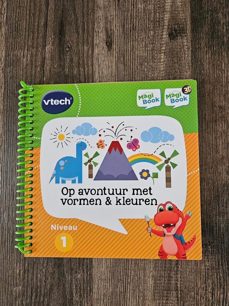 Vtech Magibook v2 boekje Op avontuur met vormen & kleuren, Ophalen of Verzenden