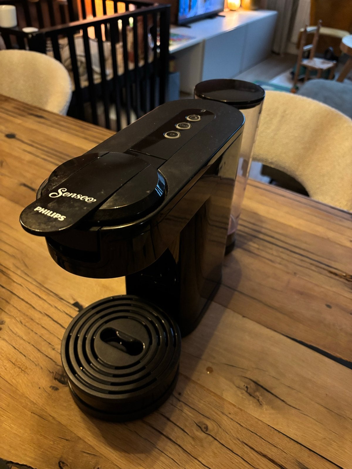 Philips Senseo Switch - Pads & Filterkoffie - Zeer Goede Sta, Witgoed en Apparatuur, Koffiezetapparaten, Afneembaar waterreservoir