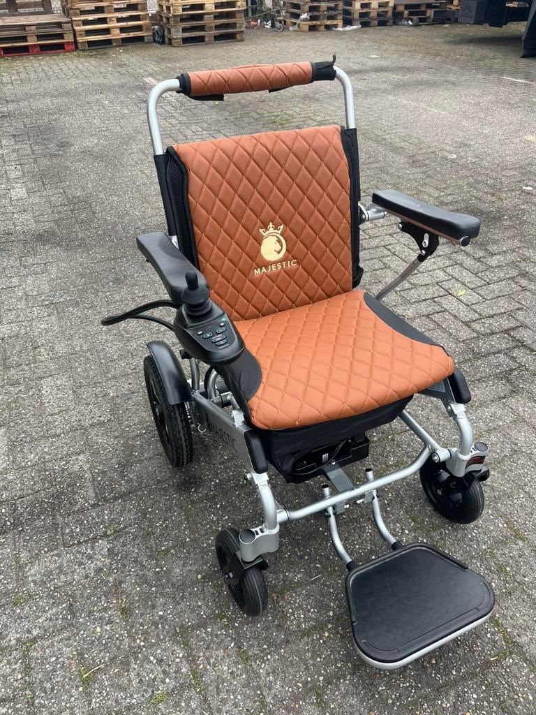 IQ-8000 Plus  - Elektrische rolstoel - silver max battery, Diversen, Rolstoelen, Zo goed als nieuw, Elektrische rolstoel, Inklapbaar