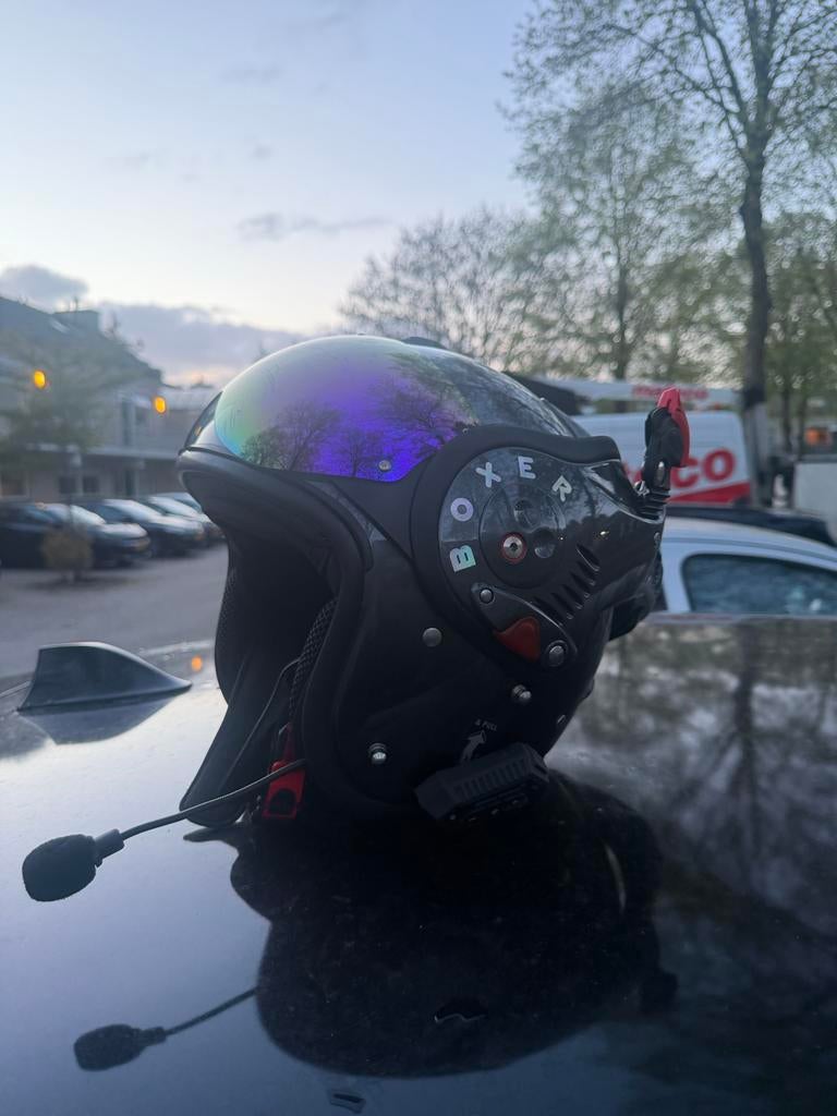 Boxer helm met Bluetooth headset, Overige merken, Heren, Ophalen of Verzenden, Tweedehands