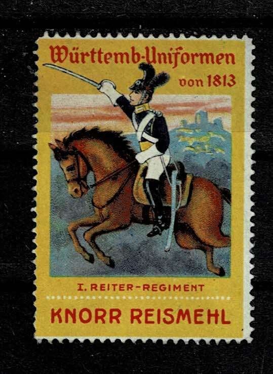 sluitzegel Duitsland KNORR REISMEHL, Ophalen of Verzenden, Overige thema's