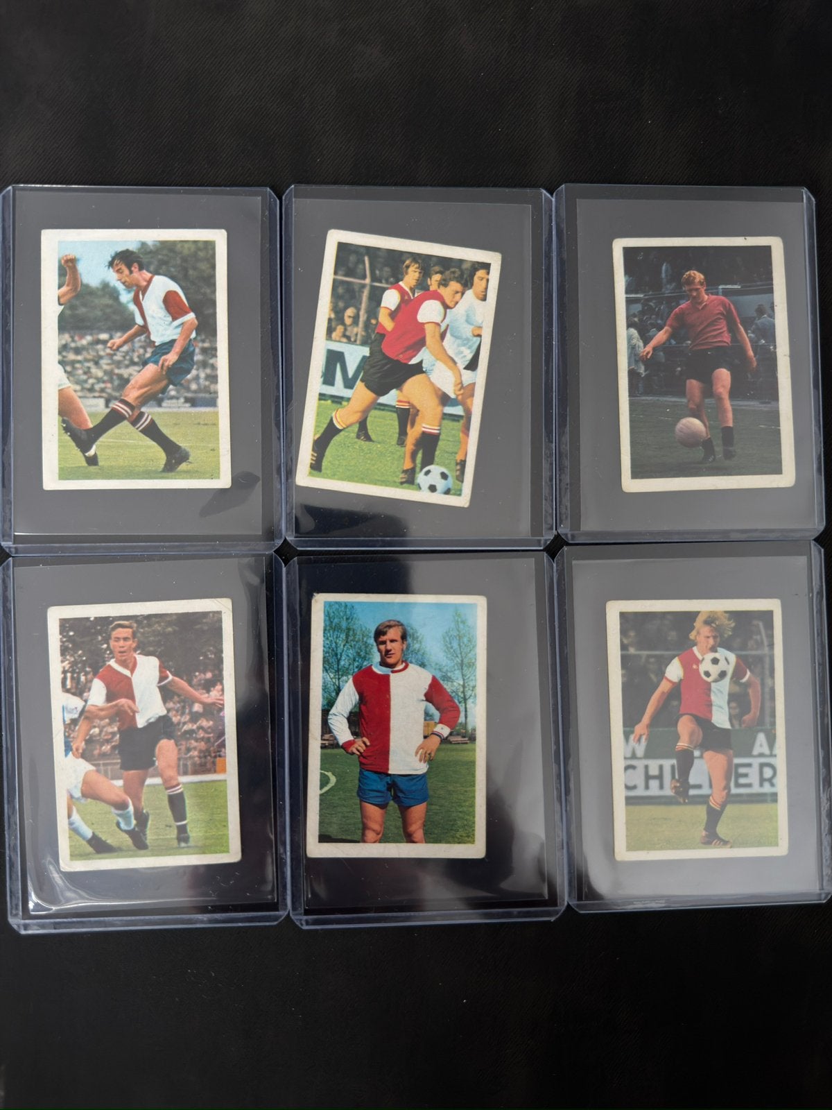 20x Vanderhout Feyenoord stickers 1970-, Verzenden, Zo goed als nieuw, Meerdere stickers