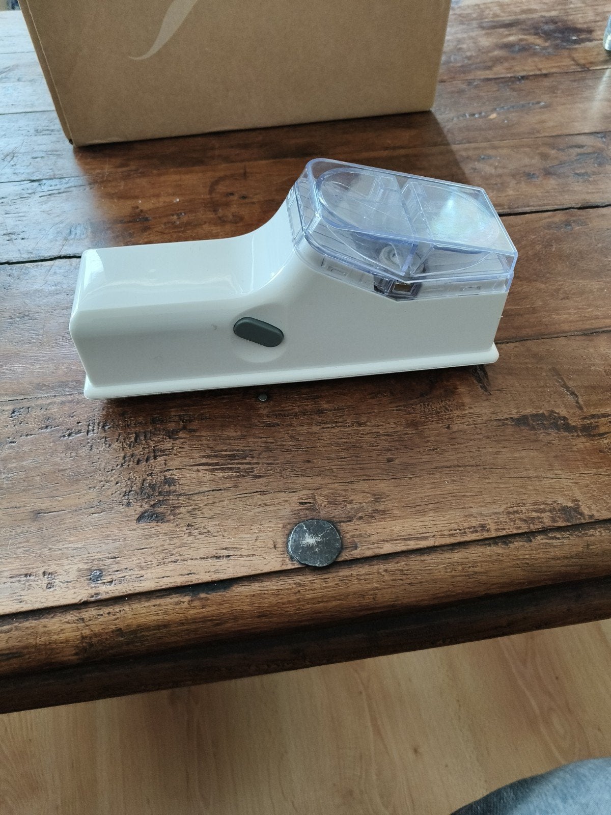 Scheren- en messenslijper (stroomadapter ontbreekt), Ophalen of Verzenden, Gebruikt