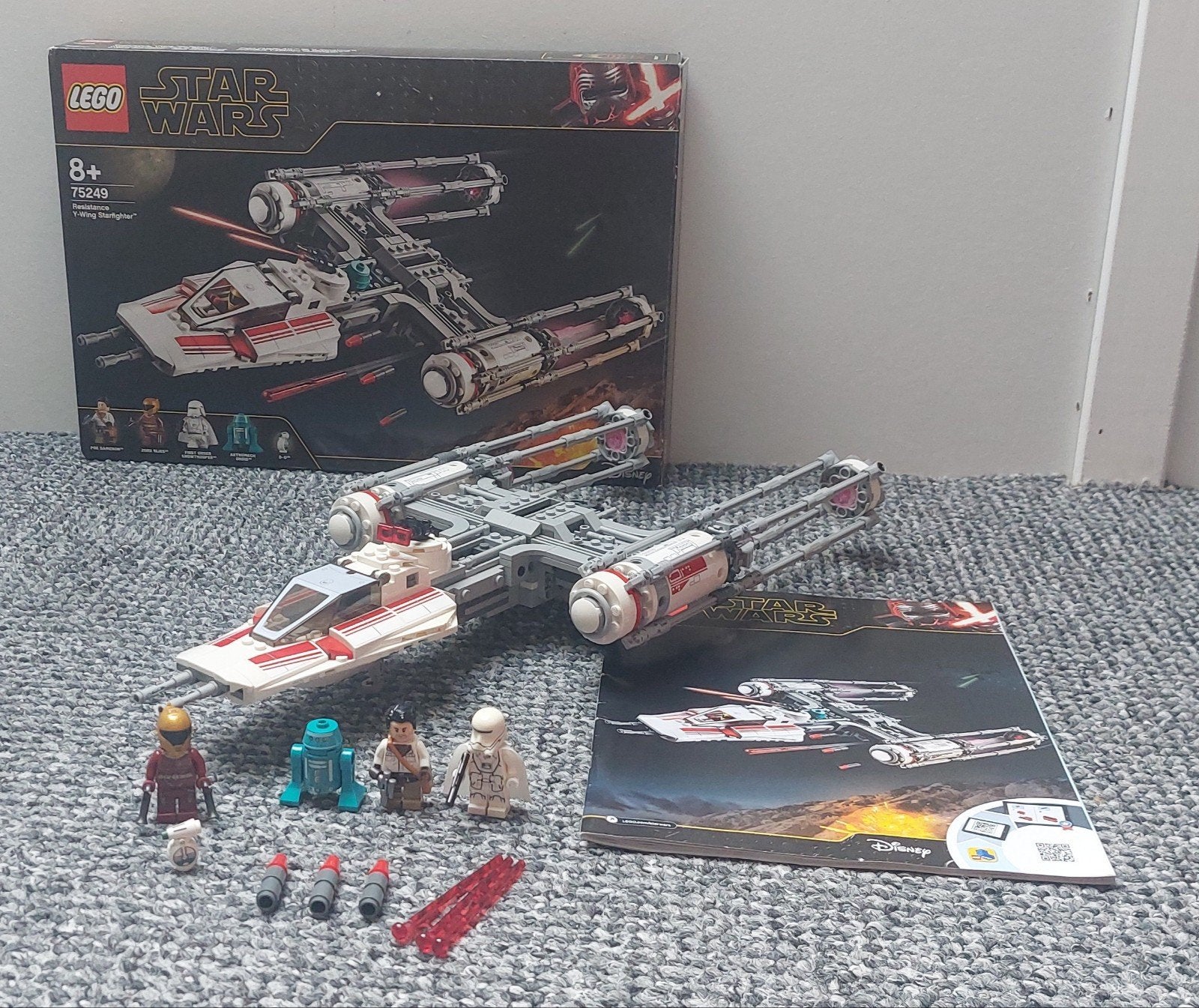 LEGO Star Wars Y-Wing Starfighter (75249), Ophalen of Verzenden, Zo goed als nieuw