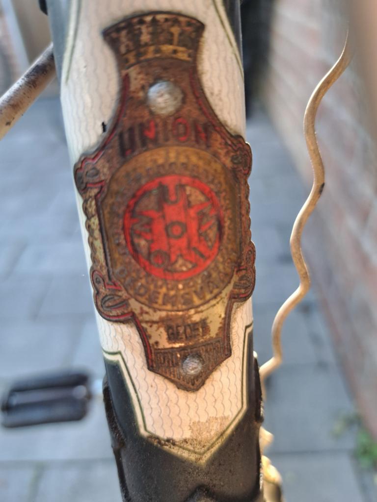 Vintage Union herenfiets - Klassiek model, Fietsen en Brommers, Fietsen | Heren | Herenfietsen, 53 tot 57 cm, Ophalen, Gebruikt