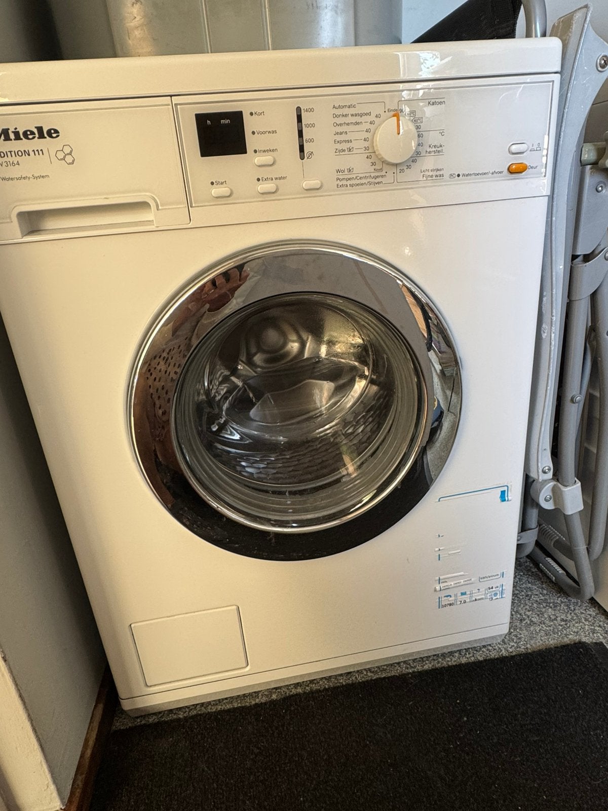 Miele wasmachine!, Witgoed en Apparatuur, Wasmachines, Ophalen, Gebruikt, 1200 tot 1600 toeren, 85 tot 90 cm