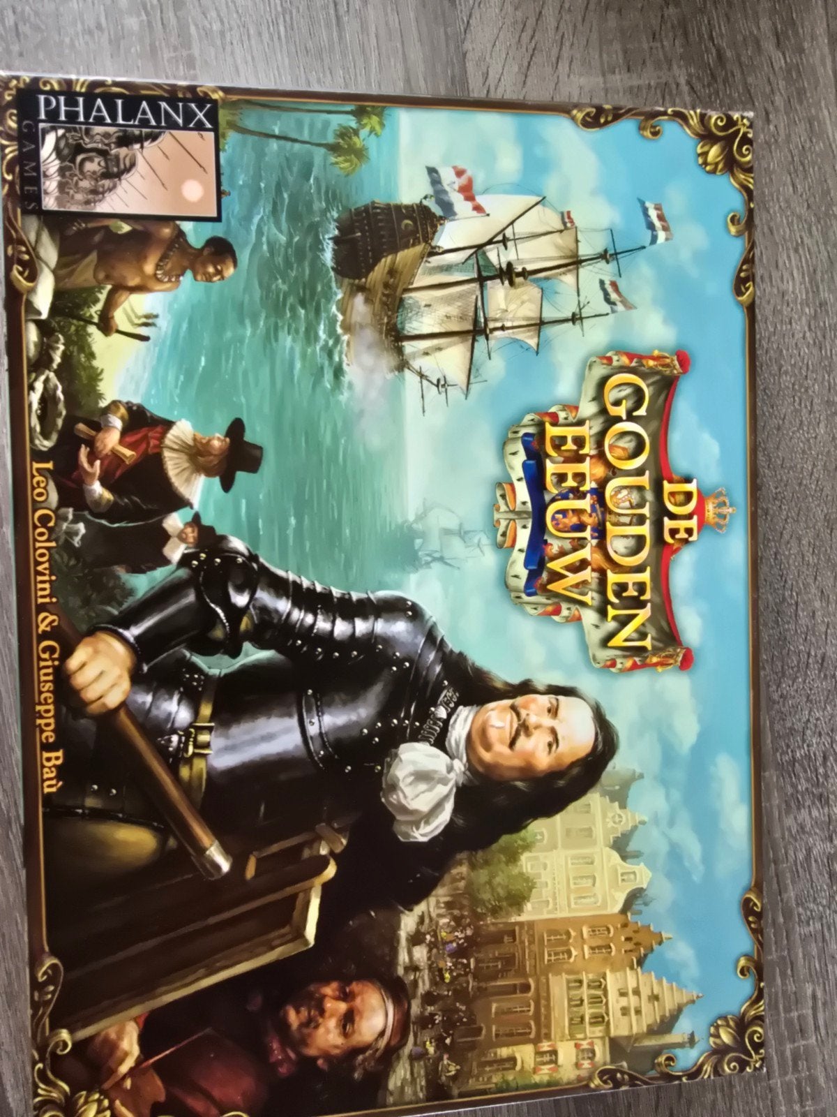 De Gouden Eeuw - Strategisch bordspel van Phalanx Games, Ophalen of Verzenden, Zo goed als nieuw, Phalanx Games