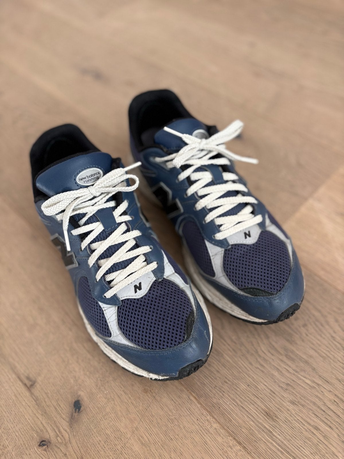 New Balance 2002R Sneakers - Blauw maat 46,5, Sneakers of Gympen, Gedragen, Verzenden, Blauw
