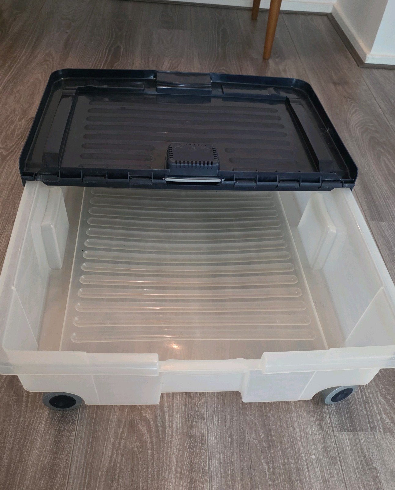 Keter Rollerbox Opbergbox met wielen en deksel, Ophalen, Gebruikt