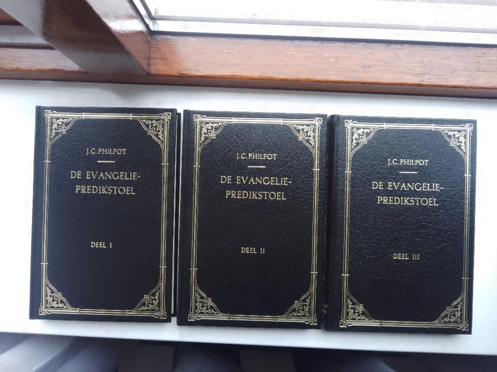 De Evangelie-predikstoel (3 dln.) - J.C. Philpot, Boeken, Christendom | Protestants, Ophalen of Verzenden, Zo goed als nieuw, J.C. Philpot