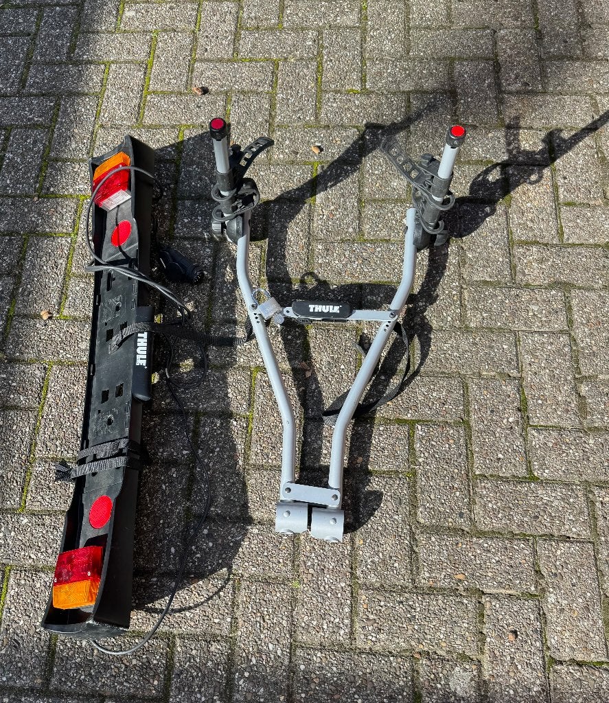 Thule Xpress 2 970 Fietsendrager, Verzenden, 2 fietsen, Gebruikt, Trekhaakdrager