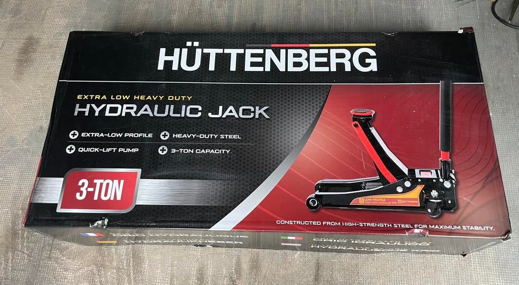 Nieuwe Hüttenberg 3 tonskrik €95, Ophalen, Garagekrik, Het goedkoopste adres, Nieuw