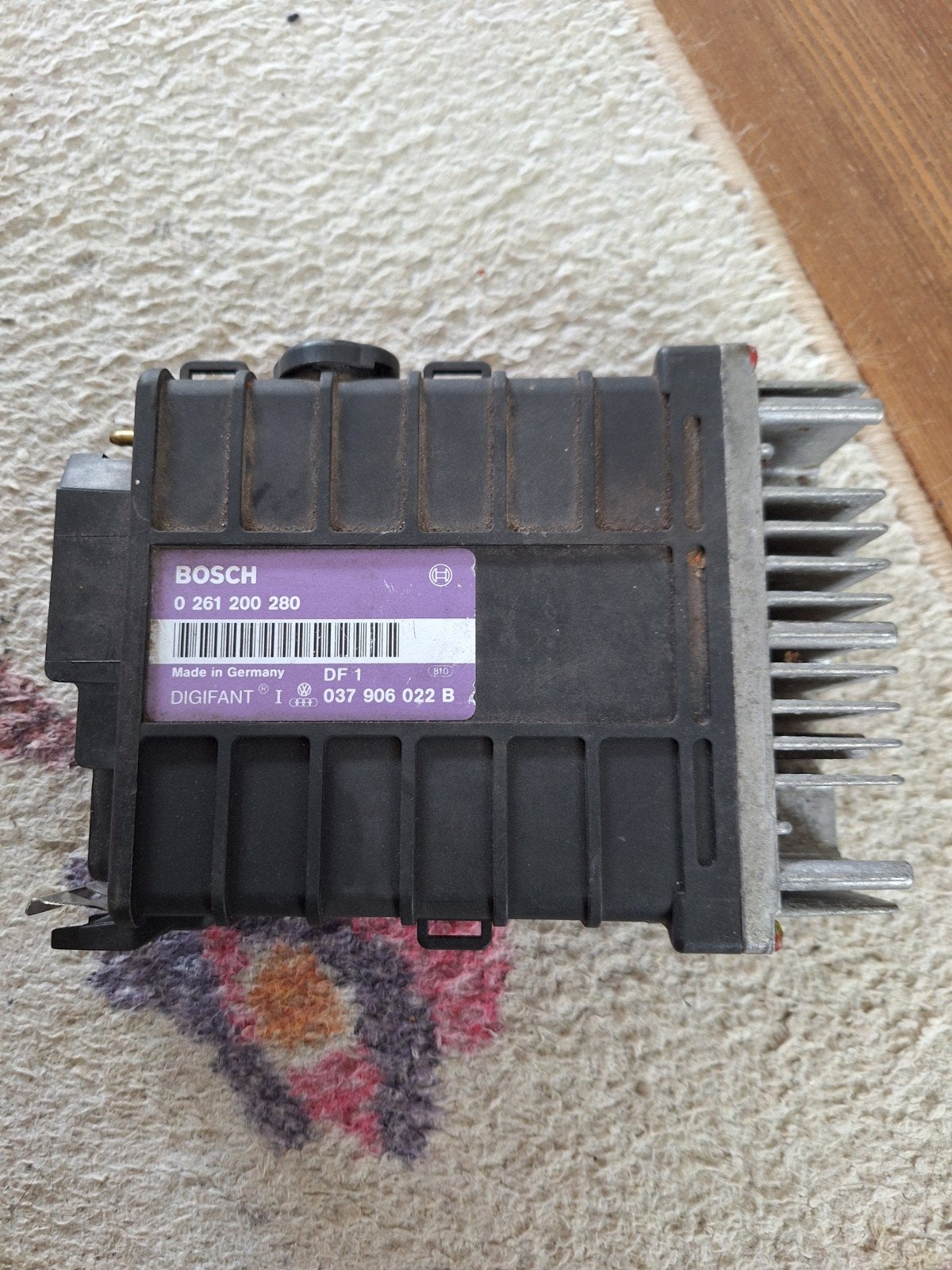 VW CORRADO GOLF MK2 G60 BOSCH ECU DIGIFANT1 037906022B, Auto-onderdelen, Ophalen of Verzenden, Gebruikt, Volkswagen