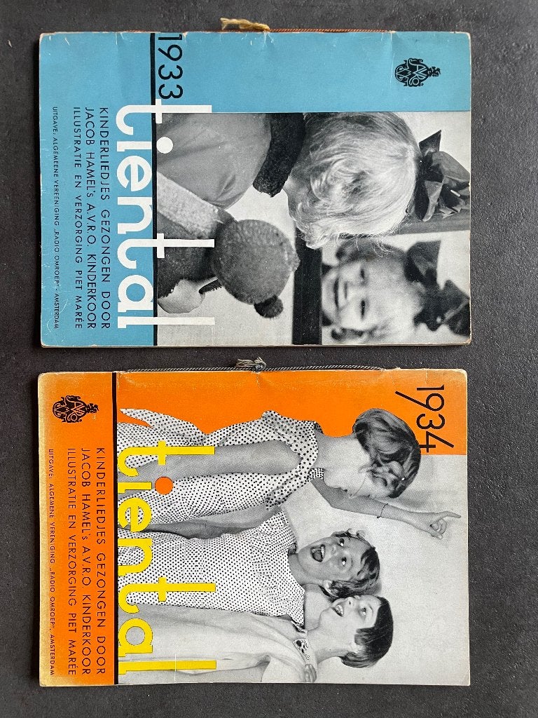 Tiental kinderliedjes 1933-1934, Ophalen of Verzenden, Zo goed als nieuw, Artiest of Componist, Populair