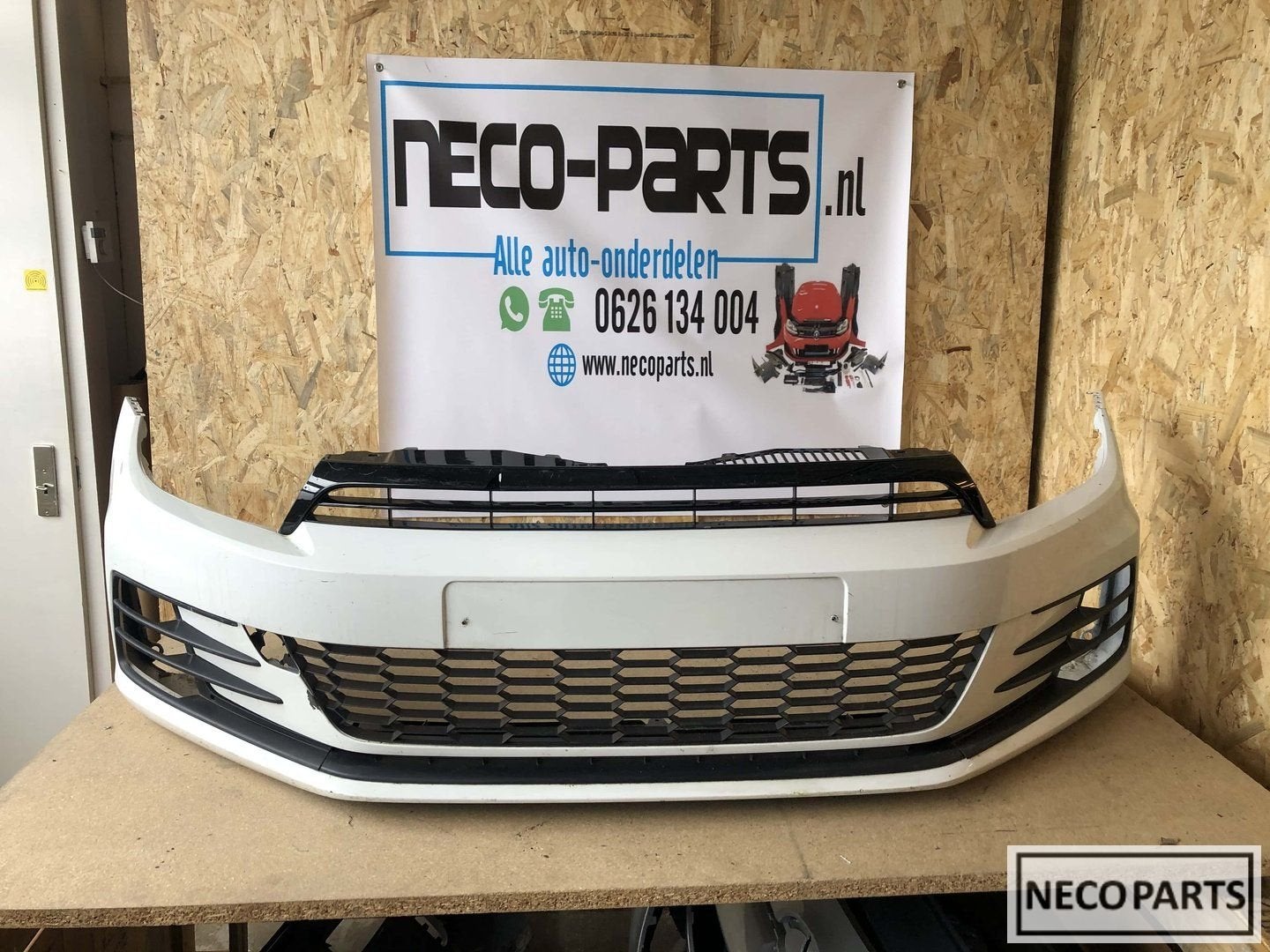 Vw scirocco facelift r-line bumper voorbumper 2014-2017, Auto-onderdelen, -, Voor, -, Bumper