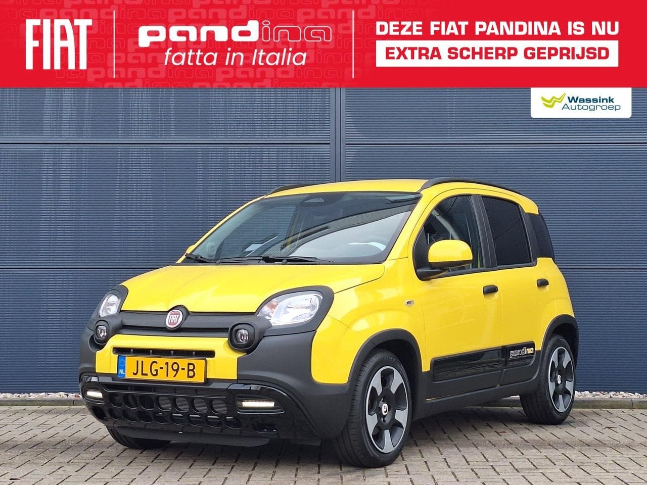 Fiat Panda 1.0 70pk Pandina | Cruise Control | Airco | Apple, Gebruikt, Panda, Bedrijf, Handgeschakeld