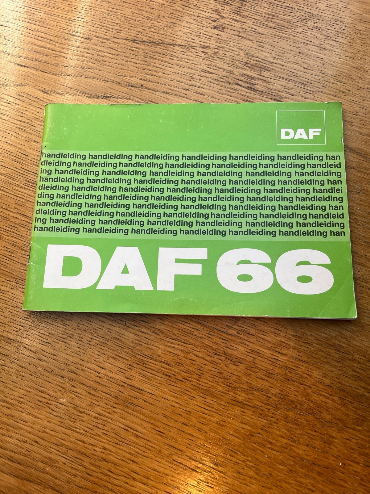 DAF 66 Handleiding - Origineel Boekje, Auto diversen, Handleidingen en Instructieboekjes, Ophalen of Verzenden