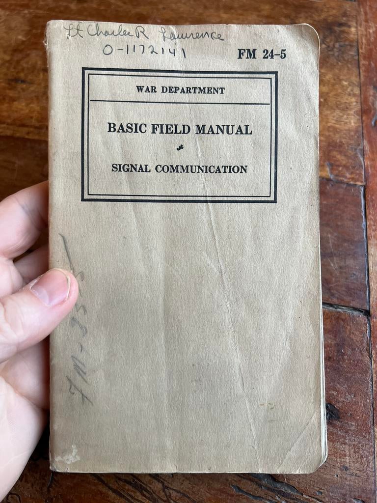 WO2 Amerikaans voorschrift radio postduif lichtpistool coms, Verzamelen, Amerika, Ophalen of Verzenden, Boek of Tijdschrift