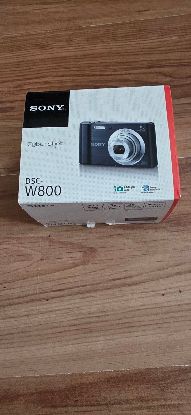 Sony Cybershot DSC-W800 lege doos - Voor de verzamelaar, Ophalen of Verzenden