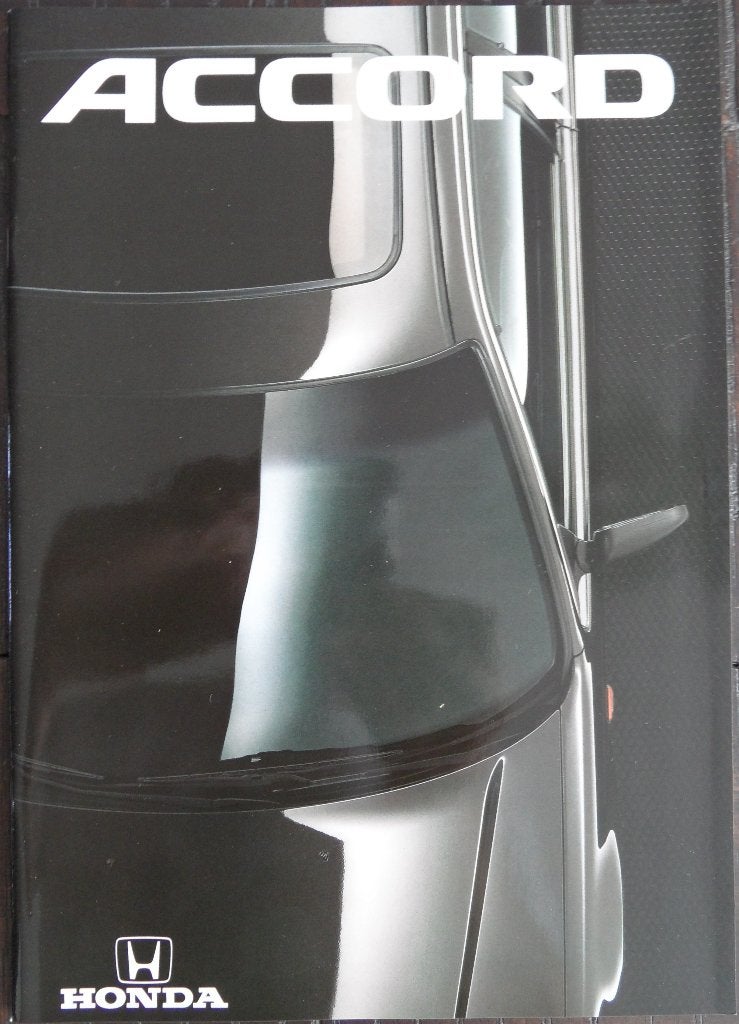 Autofolder : Honda – Accord 1991, Ophalen of Verzenden, Nieuw, Honda