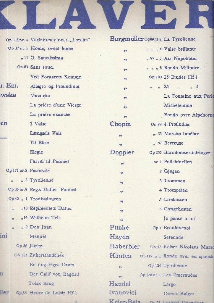 Bo938 bladmuziek klaver -- laengsels -- vals beethoven -, Ophalen of Verzenden, Gebruikt, Artiest of Componist, Klassiek