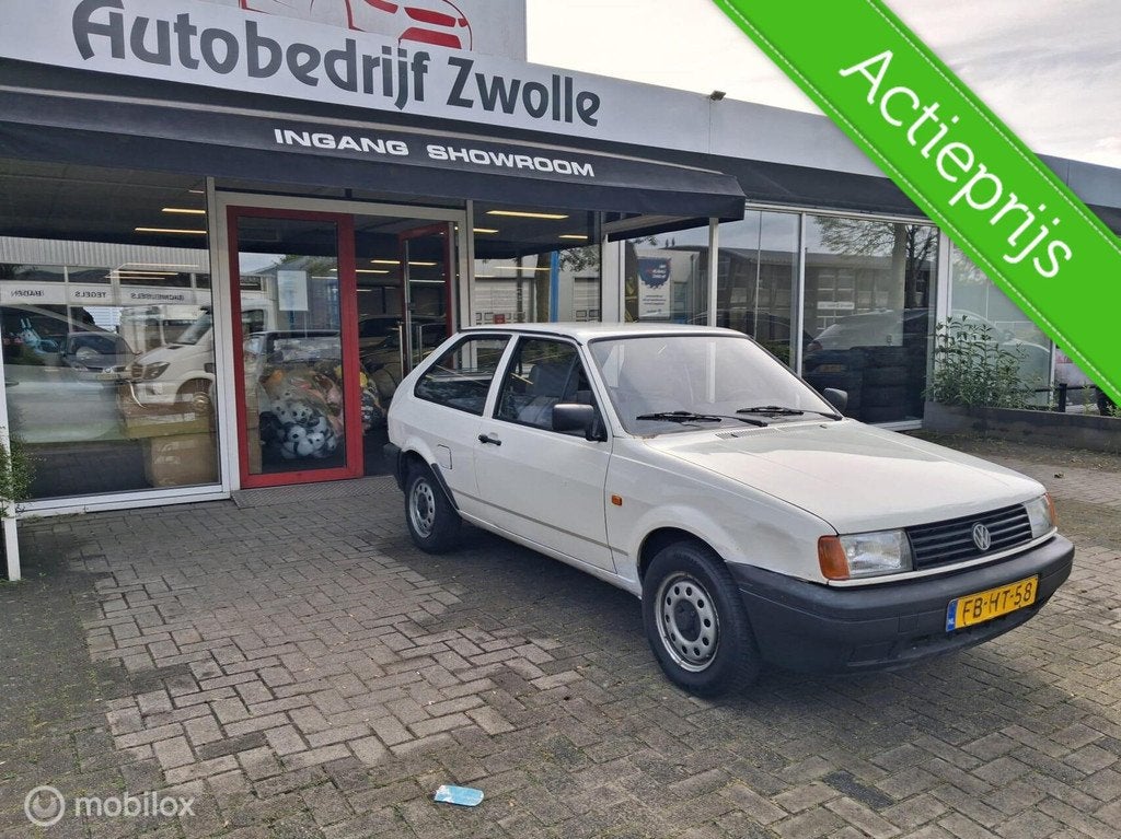 VOLKSWAGEN POLO 1.05 CL COUPE|UNIEKE AUTO|1992|ACTIEPRIJS!, Auto's, Voorwielaandrijving, Gebruikt, 4 cilinders, Wit