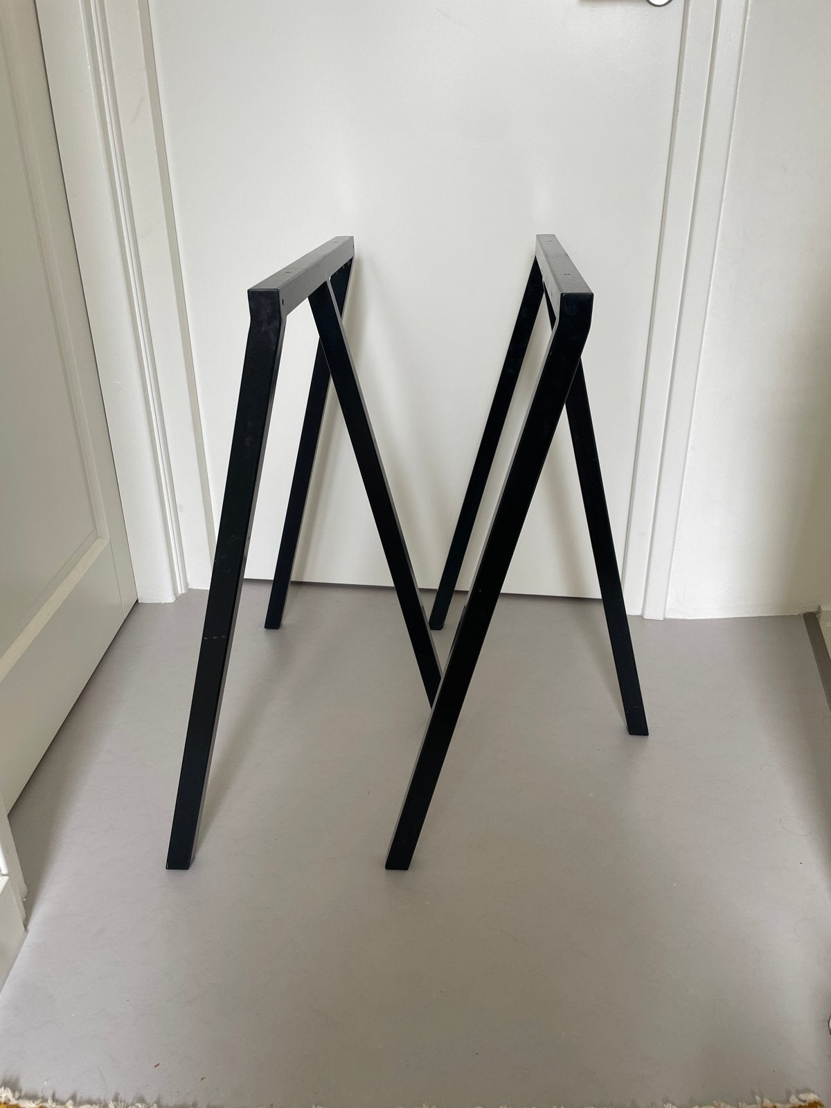 HAY Loop Stand Tafelpoot - Zwart, Gebruikt, Ophalen, Tafelpoot, Gebruikt, 50 tot 100 cm
