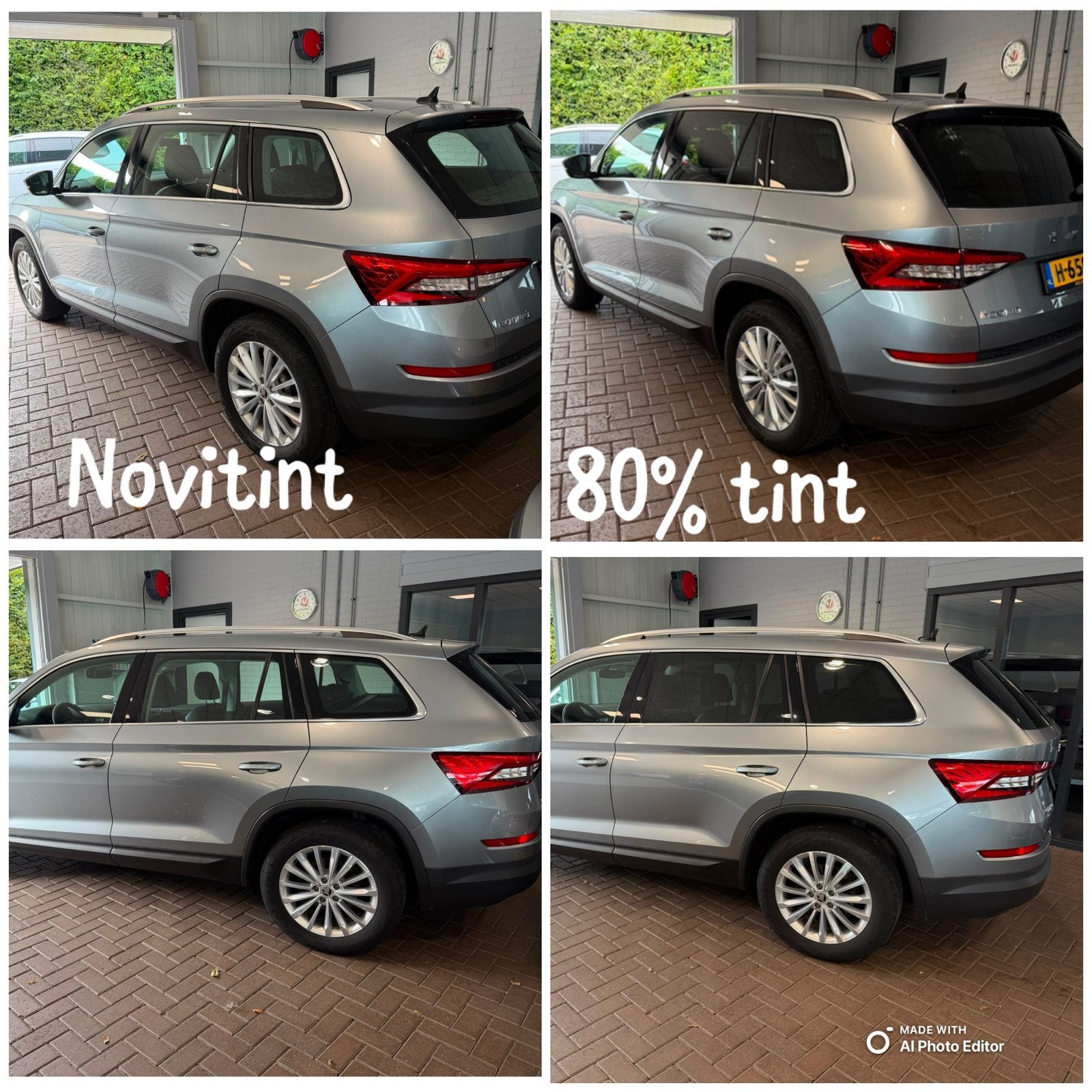Skoda autoruiten tinten - Professionele raamfolie, Ophalen