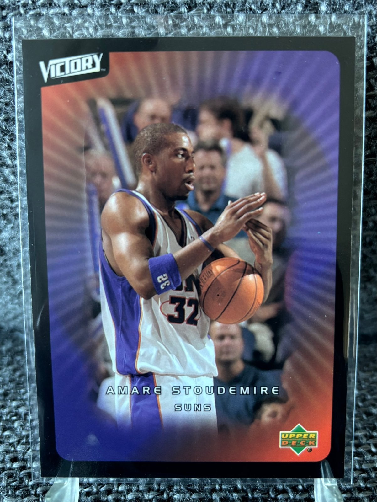Amare Stoudemire Phoenix Suns Upper Deck victory NBA card, Ophalen of Verzenden, Zo goed als nieuw, Plaatje