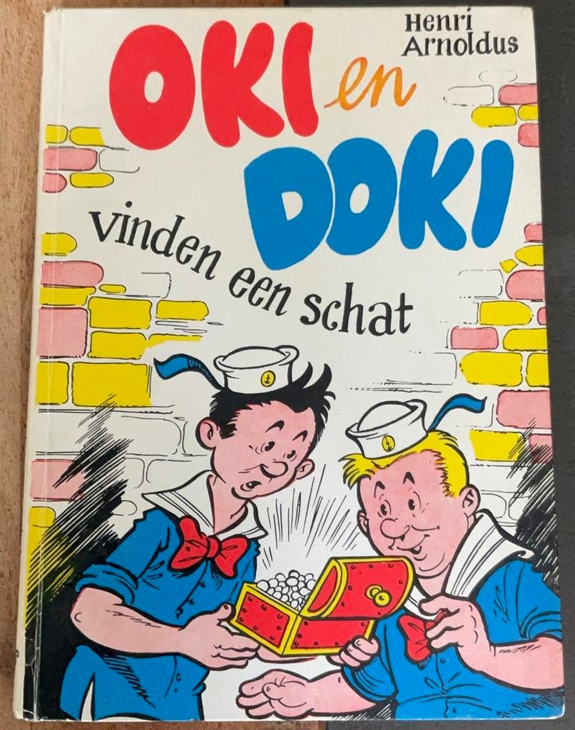 Oki en Doki vinden een schat - Henri Arnoldus, Ophalen of Verzenden, Gelezen, Fictie algemeen