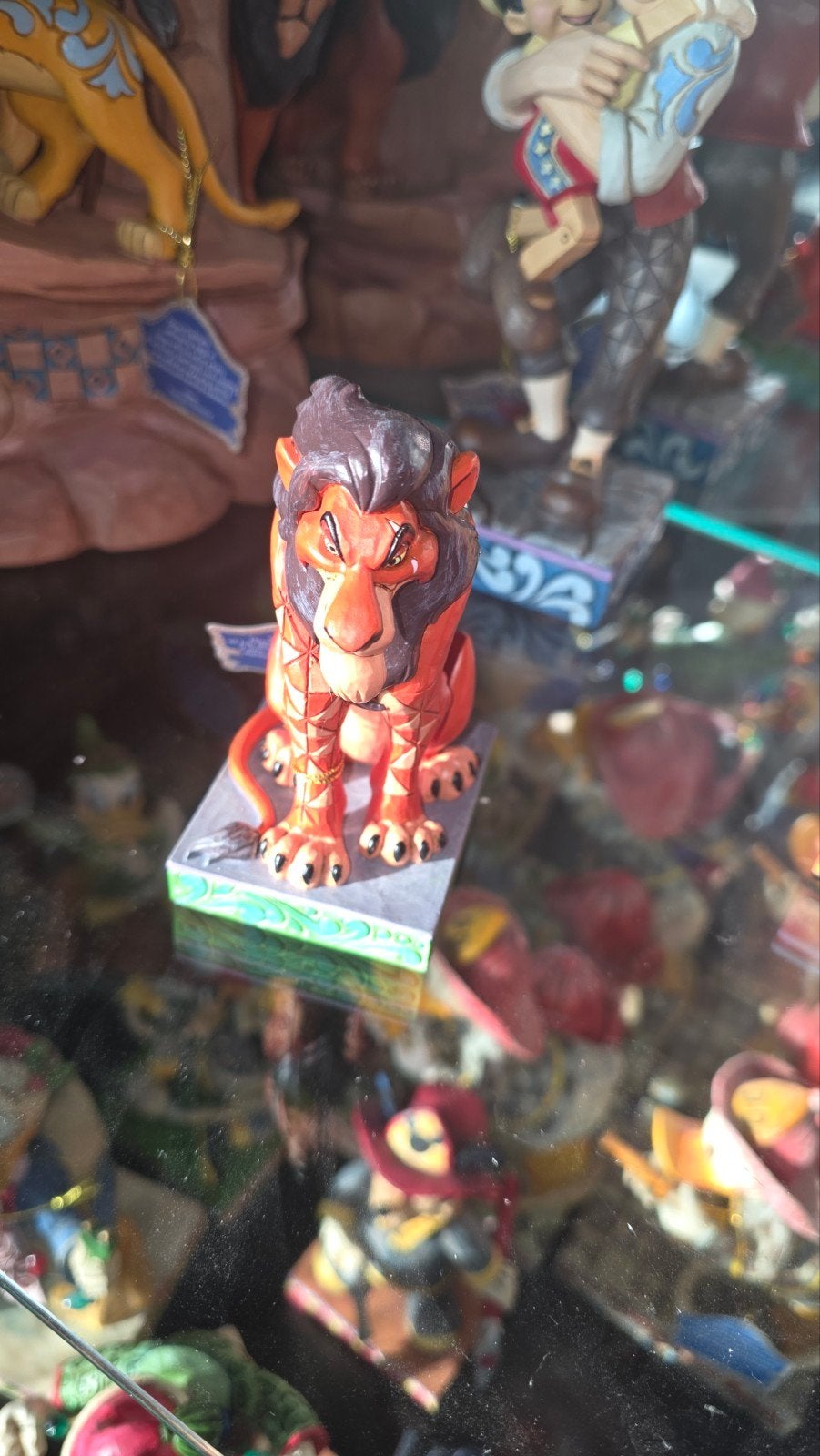 Disney Traditions Scar Beeldje - De Leeuwenkoning, Verzamelen, Ophalen, Leeuwenkoning of Jungle Boek, Zo goed als nieuw, Beeldje of Figuurtje