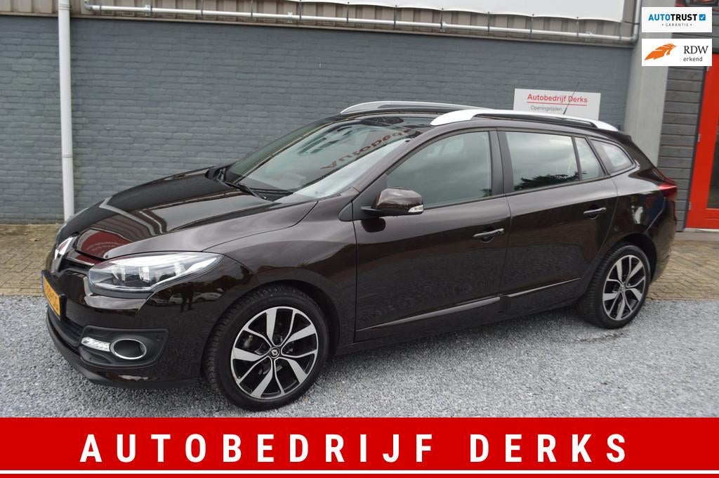 Renault Mégane Estate 1.2 TCe Bose Airco LED 5Drs Trekhaak, Auto's, Renault, Bedrijf, Te koop, Mégane, ABS, Airbags, Airconditioning