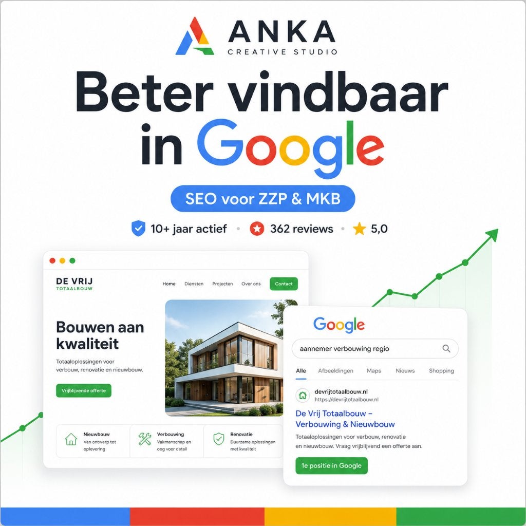 Website beter vindbaar in Google | SEO voor ZZP en MKB